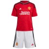 Maillot de Supporter Manchester United Alex Telles 27 Domicile 2023-24 Pour Enfant